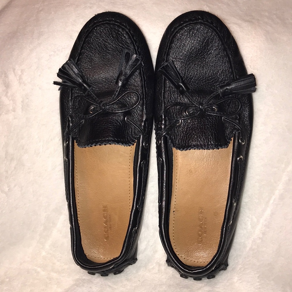 Ladies Coach Driver Shoes Sz 9B EUC